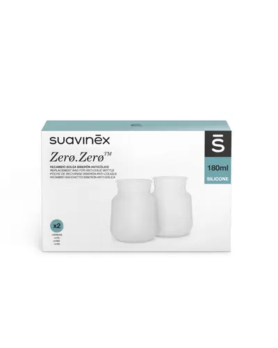 Suavinex Zero.Zero zamjenska vrećica protiv kolika, 180 ml