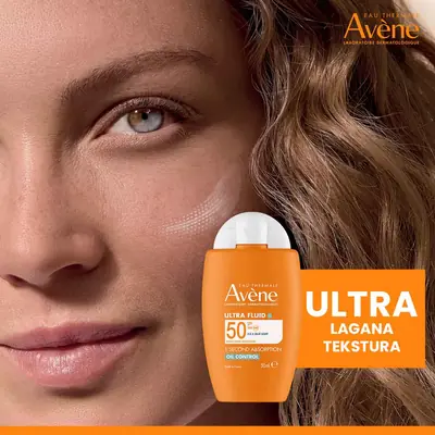 Eau Thermale Avène Vrlo visoka zaštita ULTRA FLUID OIL CONTROL  SPF 50, 50 ml