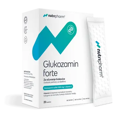 Nutripharm Glukozamin forte, 20 vrećica