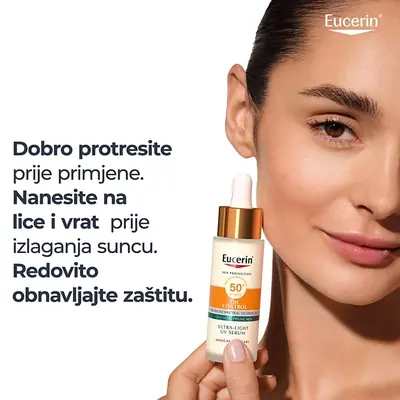 Eucerin Sun Oil Control UV serum za zaštitu kože lica od sunca SPF 50+, 30 ml
