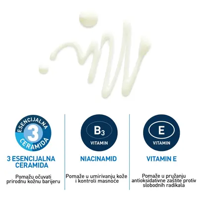 CeraVe Nevidljivi „Dry Touch” fluid za zaštitu od sunca, SPF 50+, vrlo visoka zaštita, 50 ml 
