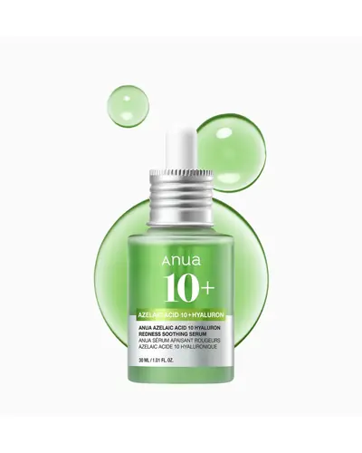 Anua Azelaic Acid 10 Hyaluron Redness Soothing Serum, 30 ml