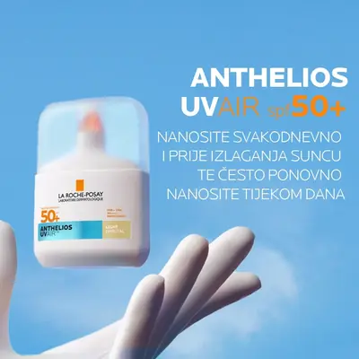 La Roche-Posay ANTHELIOS UVAIR DNEVNI TONIRANI SERUM ZA ZAŠTITU OD SUNCA SPF50+, LIGHT, 50 ml