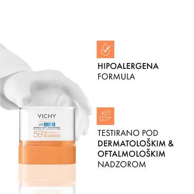 Vichy Capital Soleil UV AQUA STIK ZA LICE I USNE SPF 50+ VRLO VISOKA ZAŠTITA, 10 g