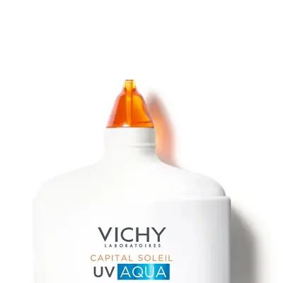 Vichy Capital Soleil UV AQUA NEVIDLJIVI HIDRACIJSKI FLUID SPF50 VISOKA ZAŠTITA, 50 ml
