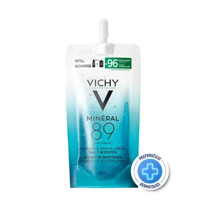Vichy Minéral 89 dnevni booster, nadopuna, 50 ml