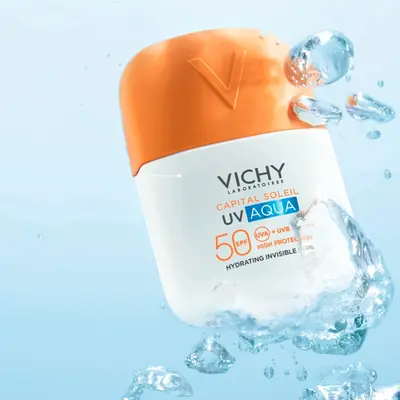 Vichy Capital Soleil UV AQUA LIGHT TONIRANI HIDRACIJSKI FLUID SPF50 VISOKA ZAŠTITA, 50 ml