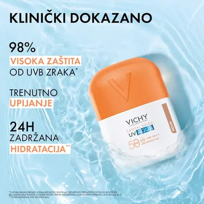 Vichy Capital Soleil UV AQUA MEDIUM TONIRANI HIDRACIJSKI FLUID SPF50 VISOKA ZAŠTITA, 50 ml
