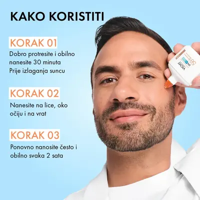 Vichy Capital Soleil UV AQUA MEDIUM TONIRANI HIDRACIJSKI FLUID SPF50 VISOKA ZAŠTITA, 50 ml