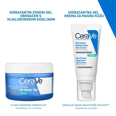 CeraVe Hidratantni vodeni gel obogaćen hijaluronskom kiselinom, 48 ml
