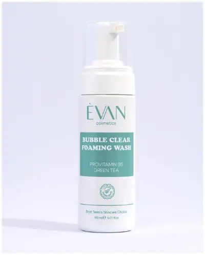 Evan Bubble Clear Foaming Wash, Zelena 150 ml