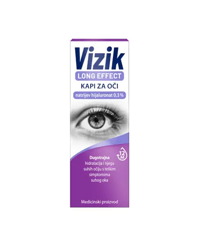 Vizik kapi za oči Long Effect, 10 ml