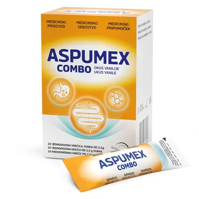 Aspumex Combo, 20 vrećica x 2,5 g