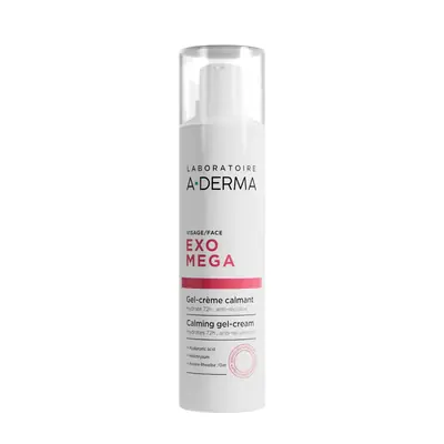 A-Derma Exomega umirujuća gel-krema za lice, 40 ml