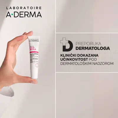 A-Derma Exomega umirujući balzam za kapke, 15 ml
