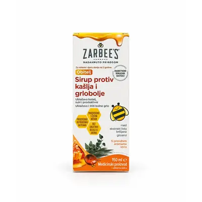 Zarbee’s sirup protiv kašlja i grlobolje, 150 ml