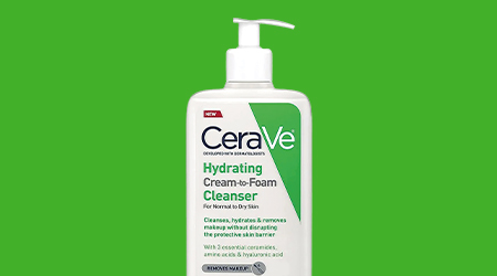 CeraVe hidratantne kremasto-pjenušave emulzije za čišćenje pomaže održati kožnu barijeru i zadržati vlažnost za dugotrajnu hidrataciju.