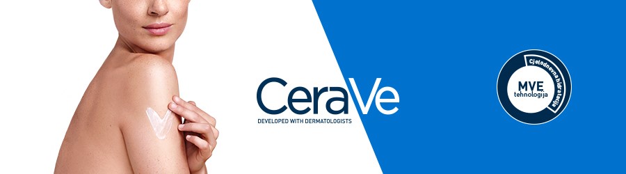 CeraVe je linija dermokozmetičkih proizvoda koji sadrže jedinstvenu mješavinu tri esencijalna ceramida i koriste patentiranu MVE tehnologiju.