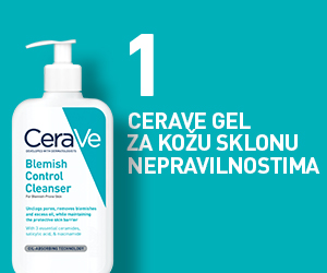 1. korak: temeljito očistite kožu CeraVe gelom za čišćenje za kožu sklonu nepravilnostima. Preporučuje se dnevna i noćna upotreba.