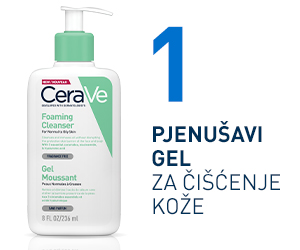 Pjenušavi gel za čišćenje kože masne i mješovite kože 