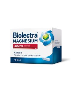 Biolectra Magnezij 400 mg Ultra, 40 kapsula