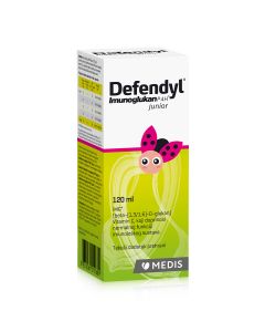 Defendyl - Imunoglukan P4H Junior, 120 ml + POKLON slikovnica