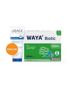 Waya Biotic kapi, 10 ml + Uriage Xemose balzam, 50 ml PROMO