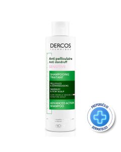 Vichy Dercos šampon protiv prhuti za osjetljivo vlasište bez sulfata 200 ml