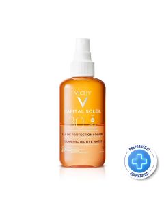 Vichy Capital Soleil vodica za zaštitu od sunca i blistaviji ten SPF 30 200 ml 