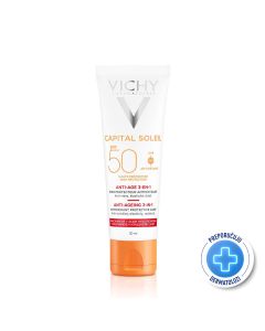 Vichy Capital Soleil krema za zaštitu od sunca s anti-age efektom SPF 50 50 ml