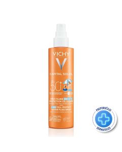 Vichy Capital Soleil Vodeni fluid za djecu u spreju 50+ 200 ml