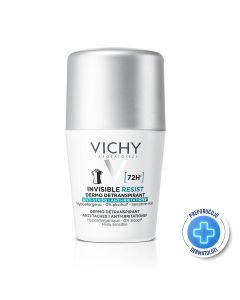 Vichy Dezodorans roll-on Invisible resist 72h*  50 ml