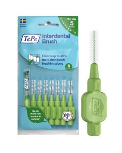 TePe Original Interdentalne četkice Zelene vel. 5 / 0,8 mm, 8 komada