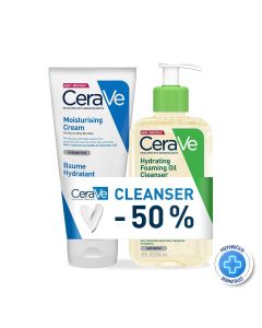 CeraVe Hidratantna krema, 177 ml + CeraVe Hidratantno ulje za čišćenje, 236 ml PROMO