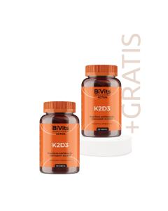 BiVits Activa K2D3, 1+1 GRATIS, 2 x 60 tableta