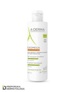 A-Derma Exomega Control emolijentni pjenušavi gel, 500 ml
