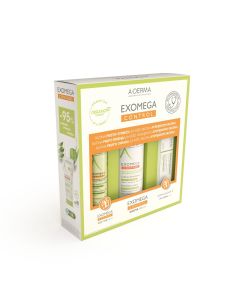A-Derma Exomega Control emolijentna krema, 400 ml PROMO KUTIJA, 400 ml + 100 ml + 15 ml