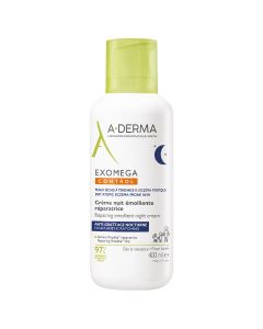 A-Derma Exomega Control Obnavljajuća emolijentna noćna krema, 400 ml