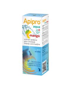 Apipharma Apipro® aqua mango sprej za usta, 20 ml
