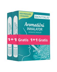 Biovitalis Aromatični inhalator PROMO, 1+1 gratis