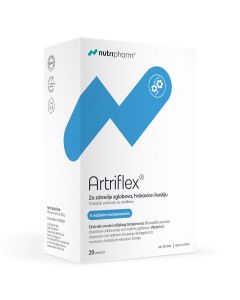 Nutripharm® Artriflex® za zdravlje zglobova, hrskavice i kostiju, 20 vrećica