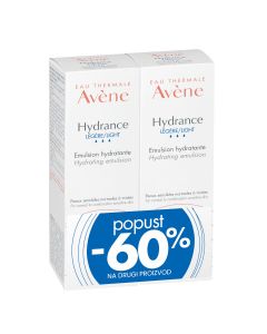 Eau Thermale Avène Hydrance lagana hidrirajuća emulzija PROMO, 2 x 40 ml