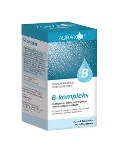 Auraxol B-kompleks, 90 mekih kapsula