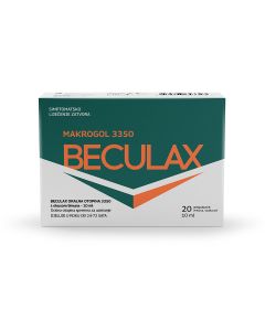 Beculax Makrogol 3350 oralna otopina, 20 x 10 ml 