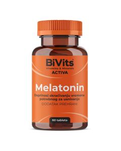 BiVits Activa Melatonin, 60 tableta 