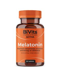 BiVits Activa Melatonin, 1+1 GRATIS, 2 x 60 tableta