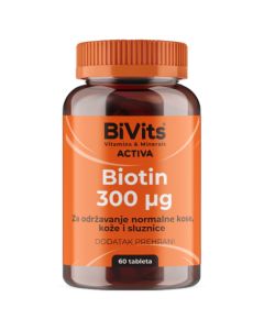 BiVits Activa Biotin, 60 tableta