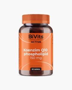 BiVits Activa Koenzim Q 10 phospholipid 150 mg, 60 tableta