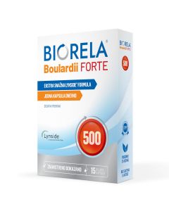 Biorela Boulardii Forte 500, 15 kapsula