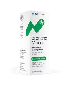 Nutripharm® BronchoMucol, 10 šumećih tableta